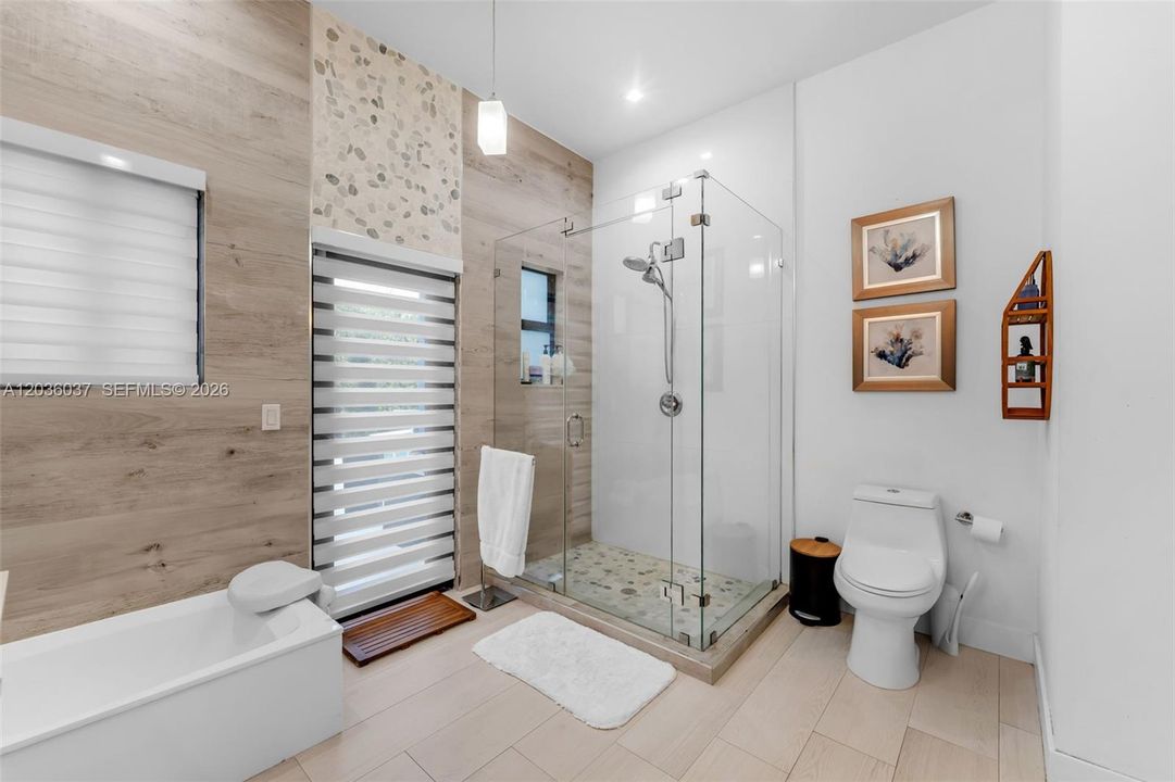 Master bathroom