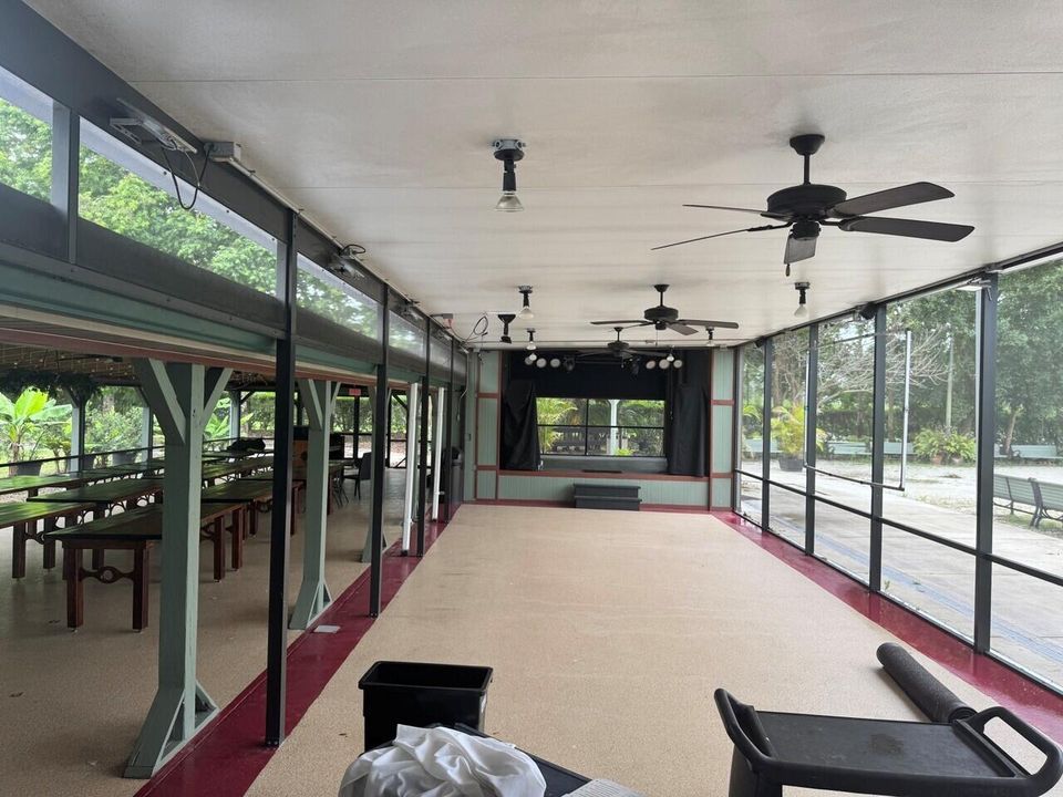 Covered Entertainment area