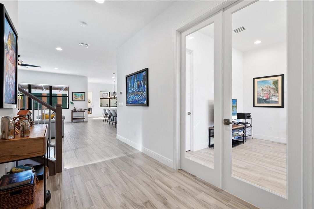 Foyer to Office/Den