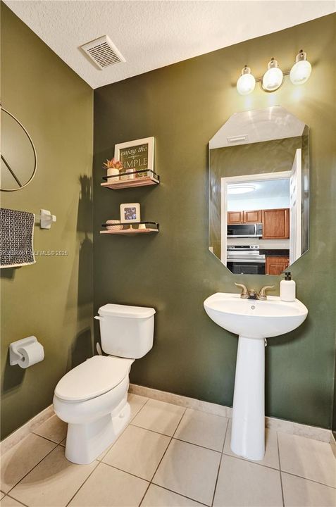 Downstairs Half Bath