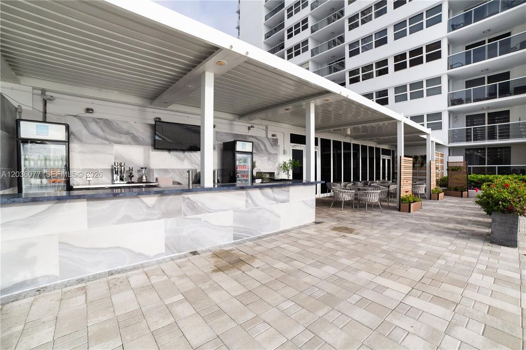 Bar on Pool Deck