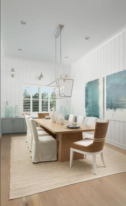 Model dining room