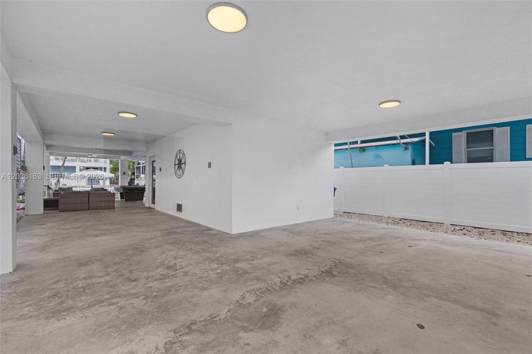 Downstairs - Covered