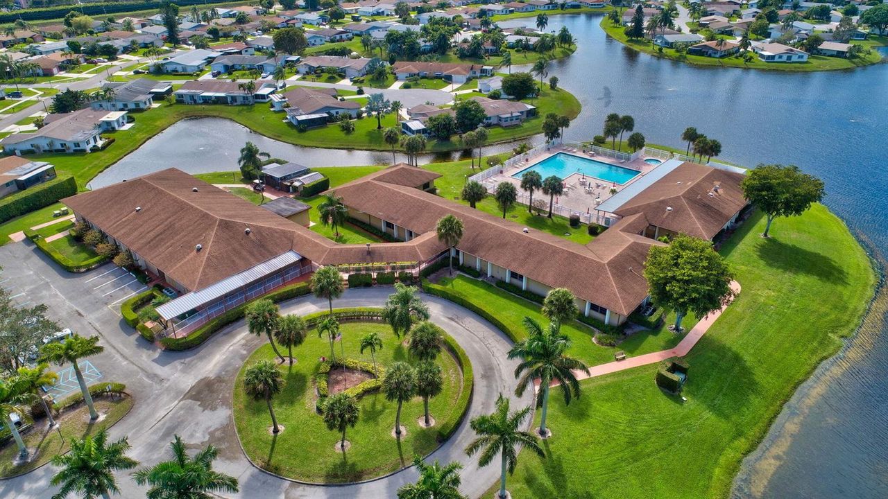 Aerial View of the Clubhouse