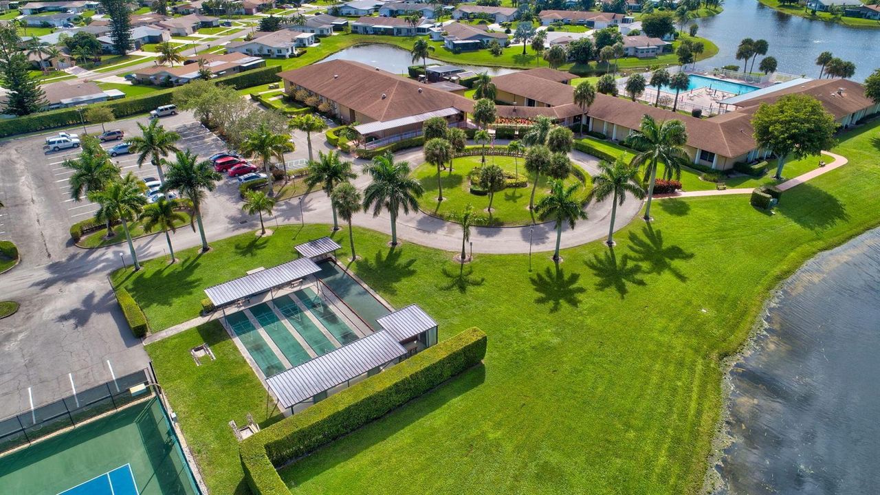 Aerial View of the Clubhouse
