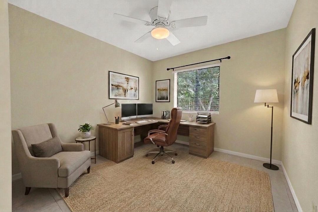 Virtually staged