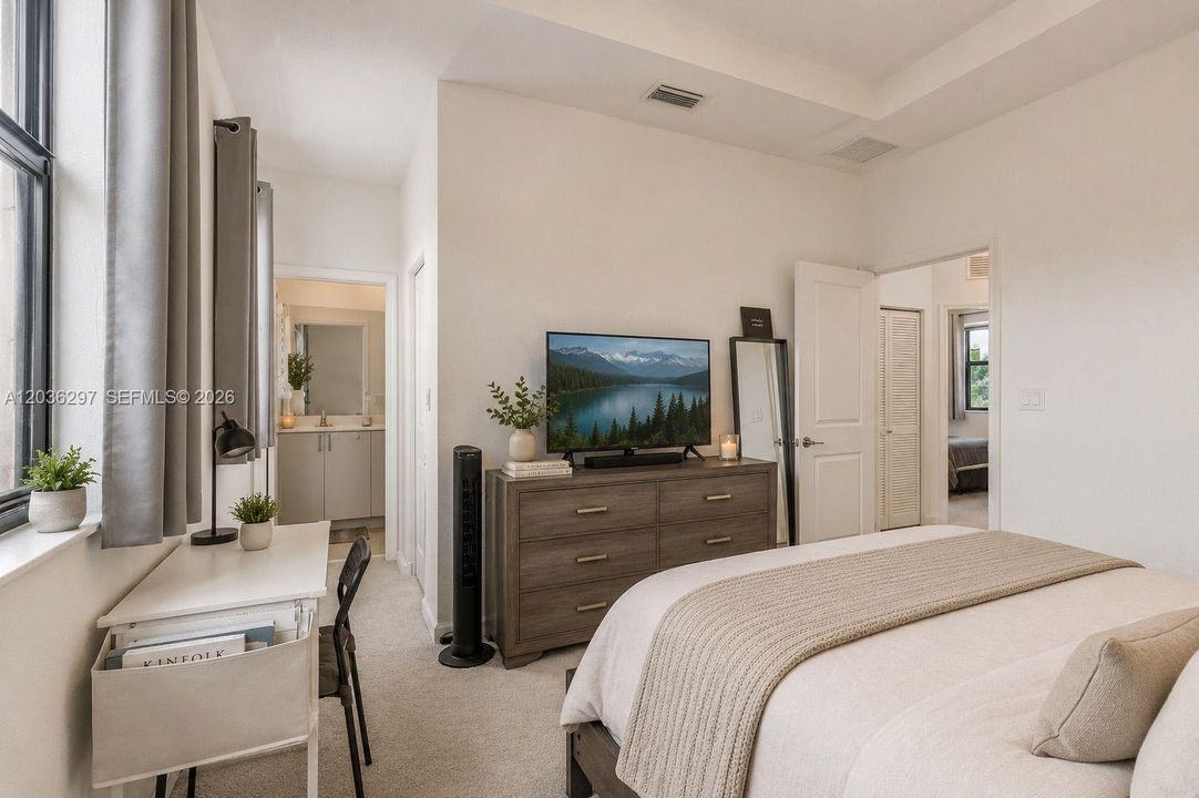 Primary Bedroom - Virtually Staged