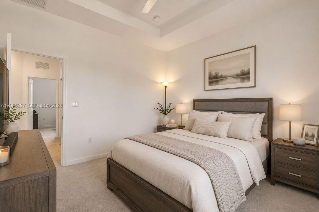 Primary Bedroom - Virtually Staged