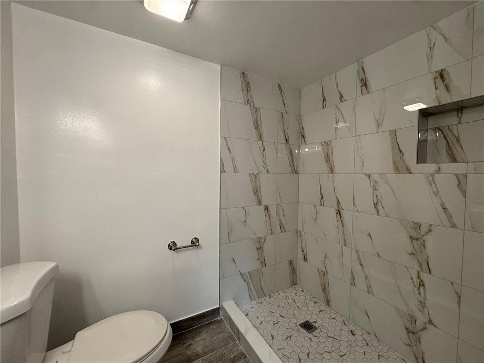Shower remodeled