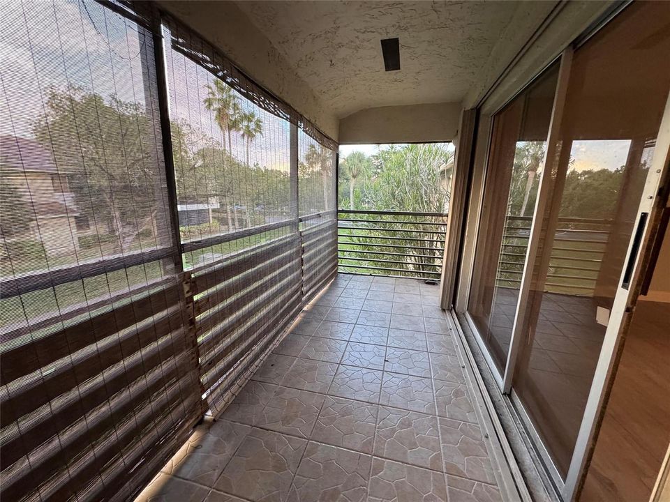 Screened patio