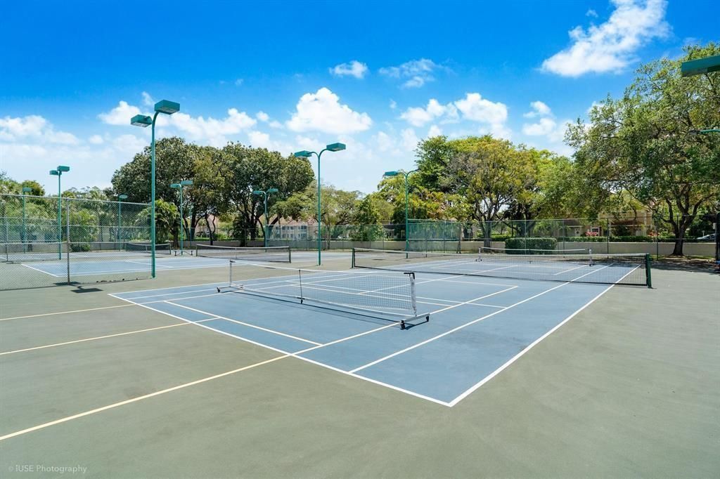 Tennis courts