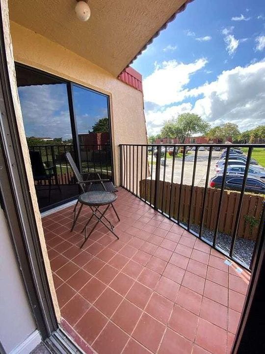 Townhouse balcony