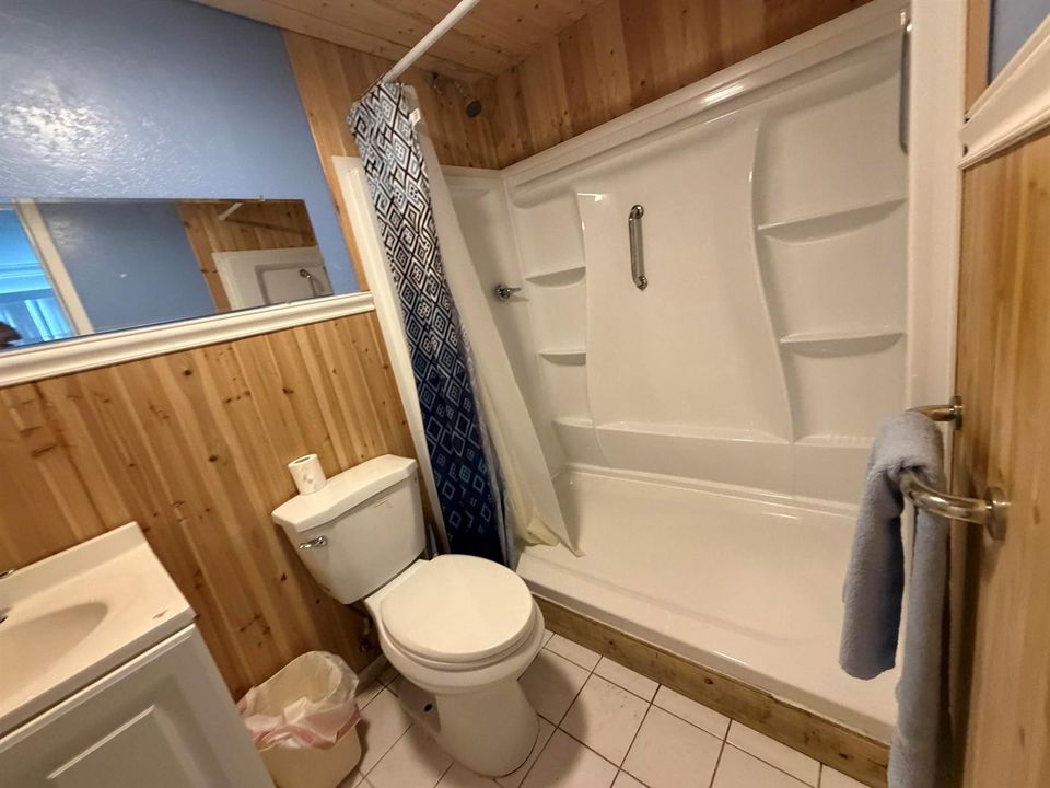New shower