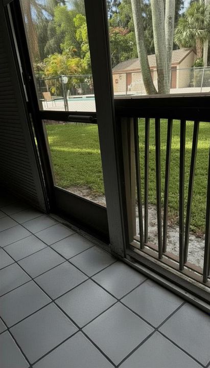 Patio Pool View