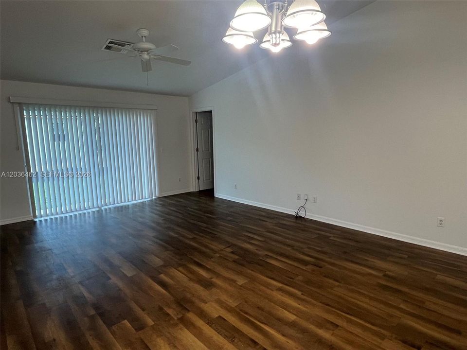 back living room sliding glass door