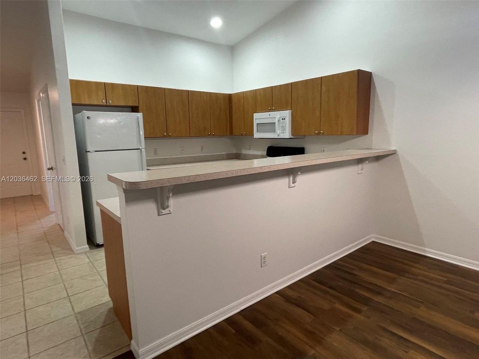 breakfast area