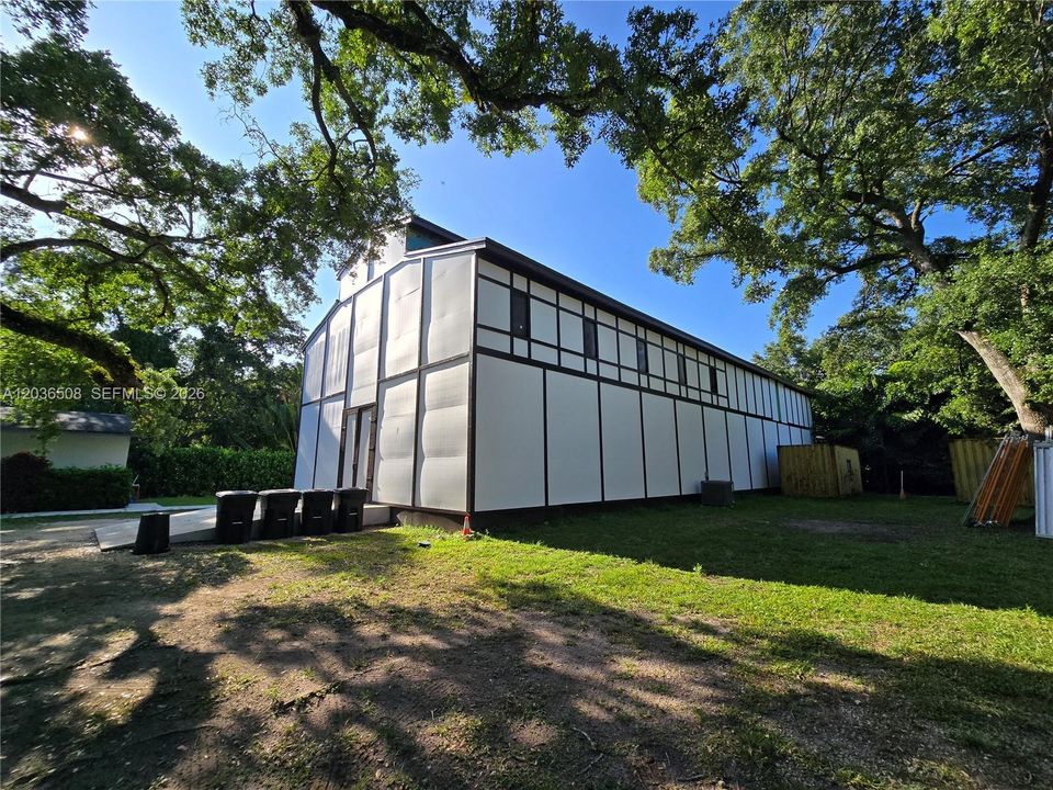 Grand Hall - rear exterior view