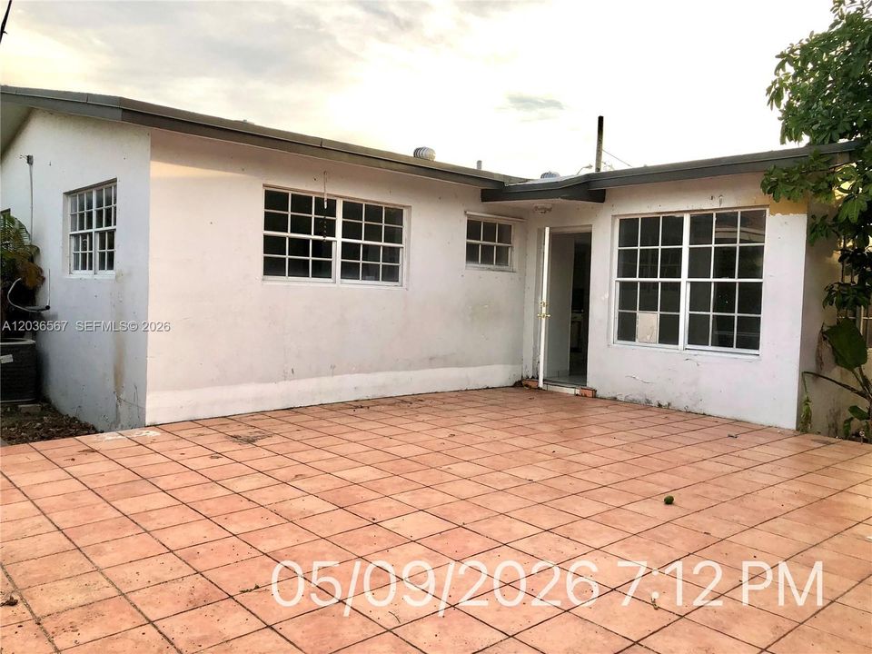 Front unit back view