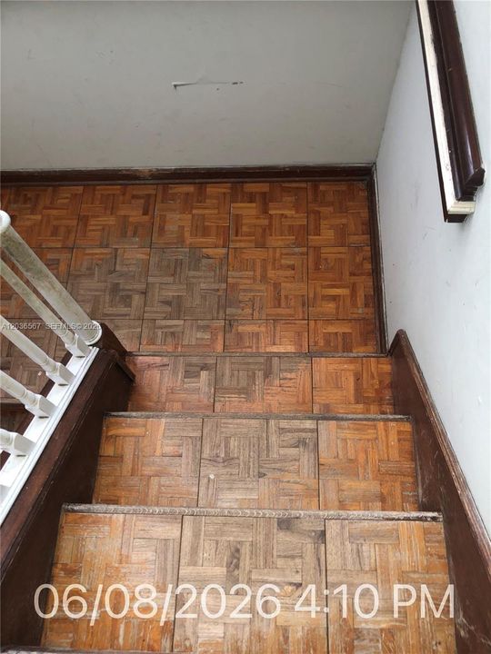 Rear Unit #2 Stairs