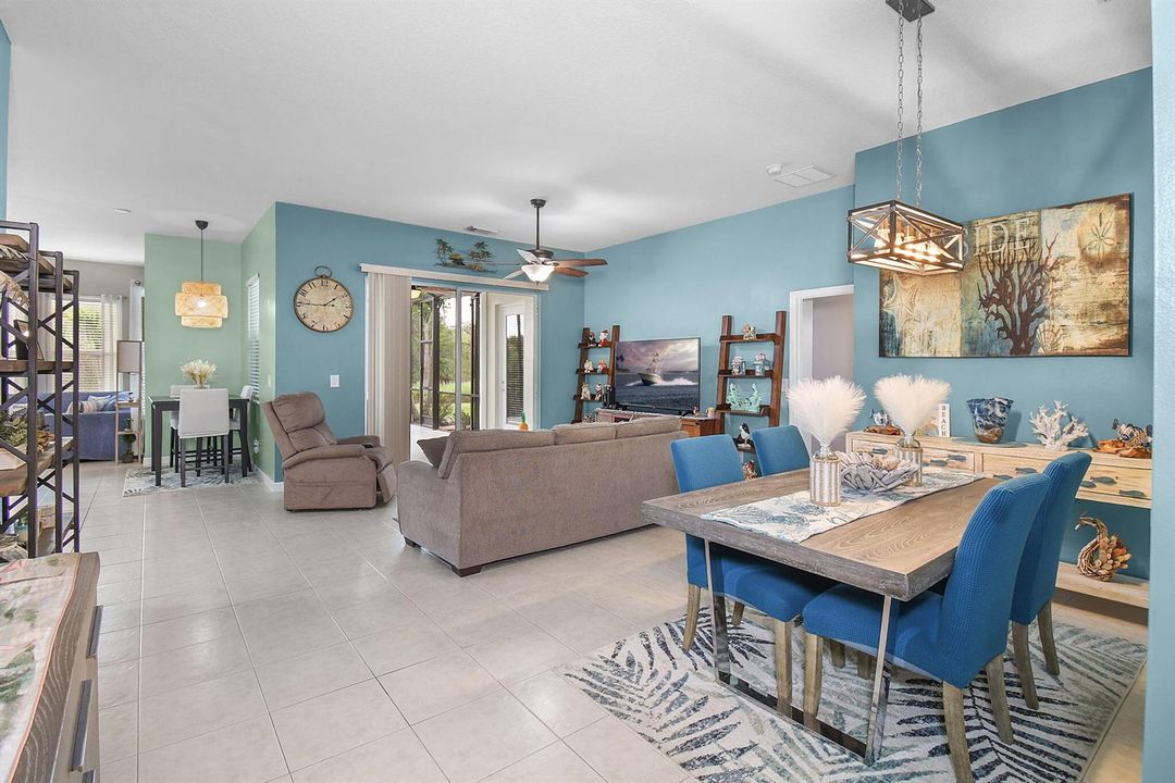 View of Dining and Living Areas