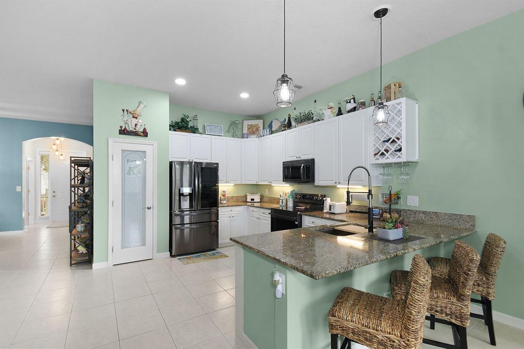 Granite Counterand Pantry