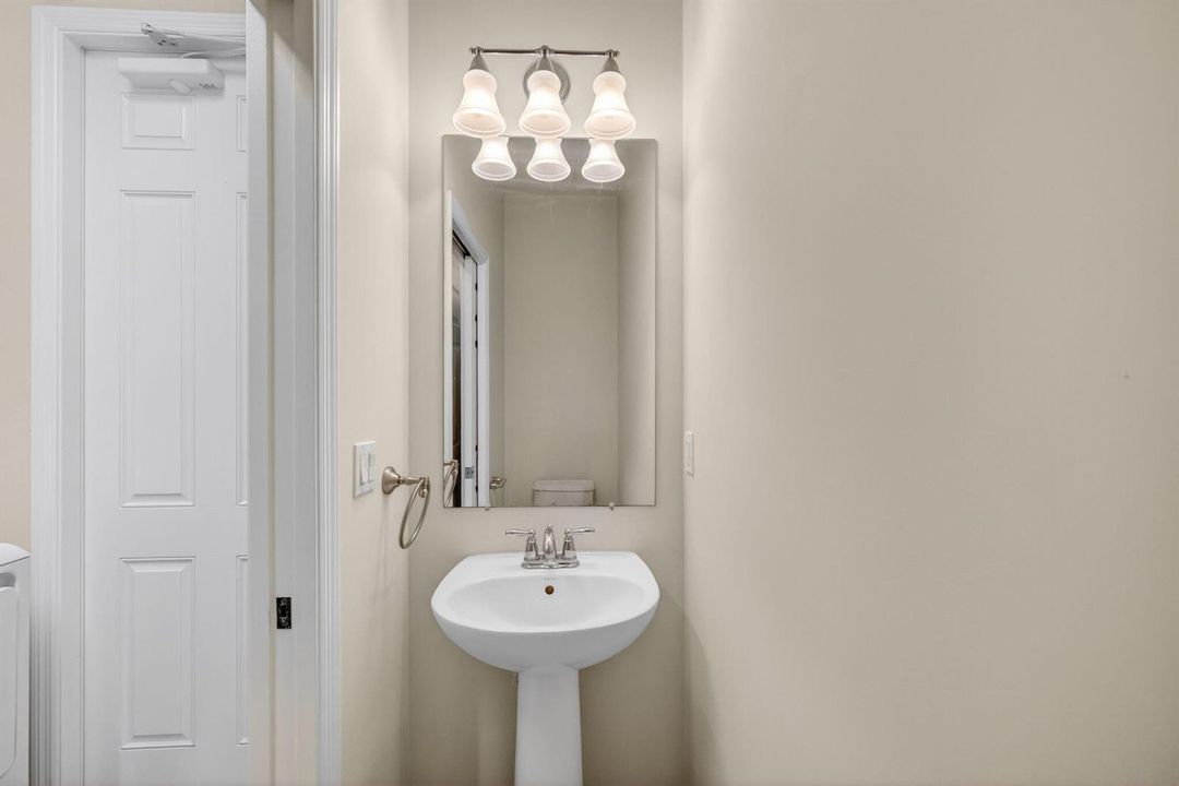 1st Floor half bath