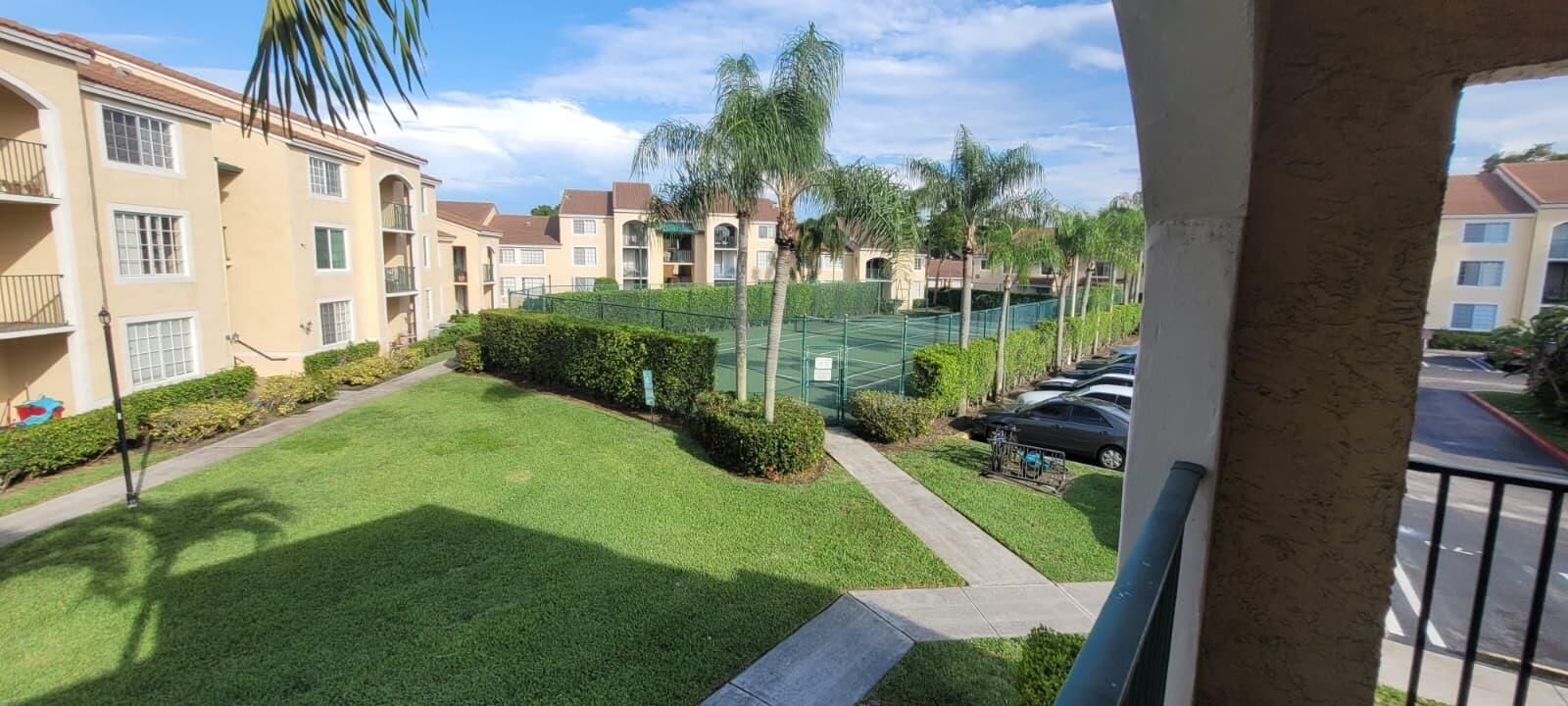 View from balcony