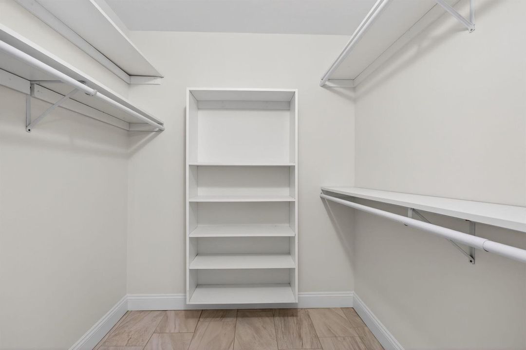 MAIN BEDROOM WALK IN CLOSET