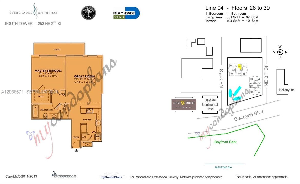 For Sale: $380,000 (1 beds, 1 baths, 802 Square Feet)