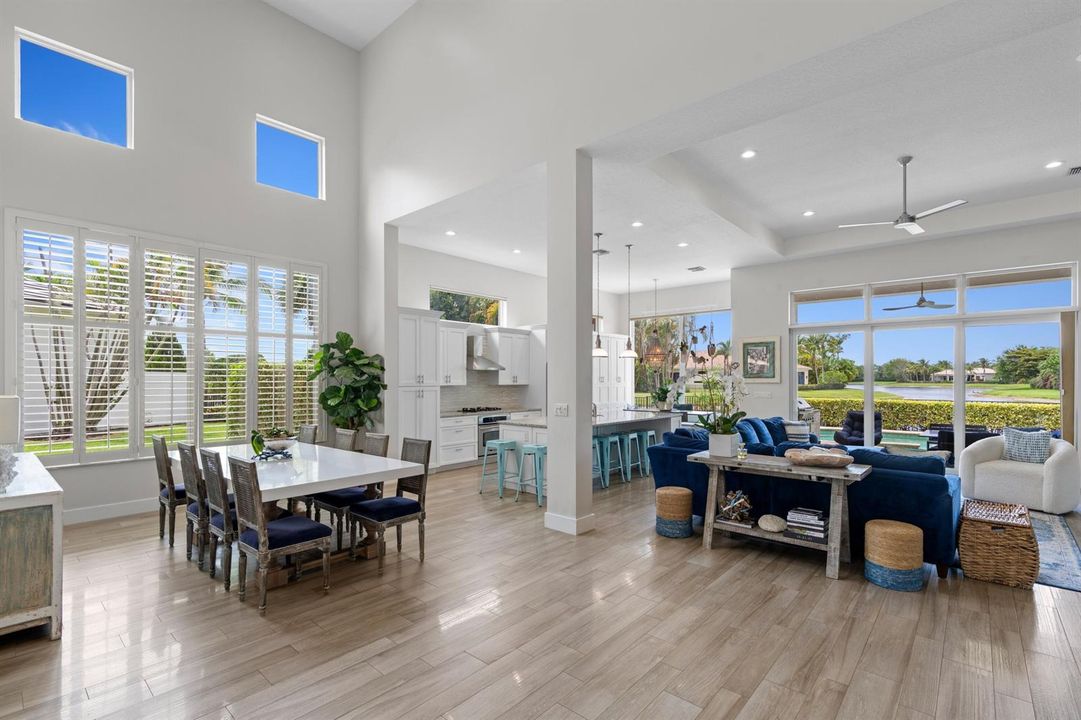 High Ceilings and Impact Windows