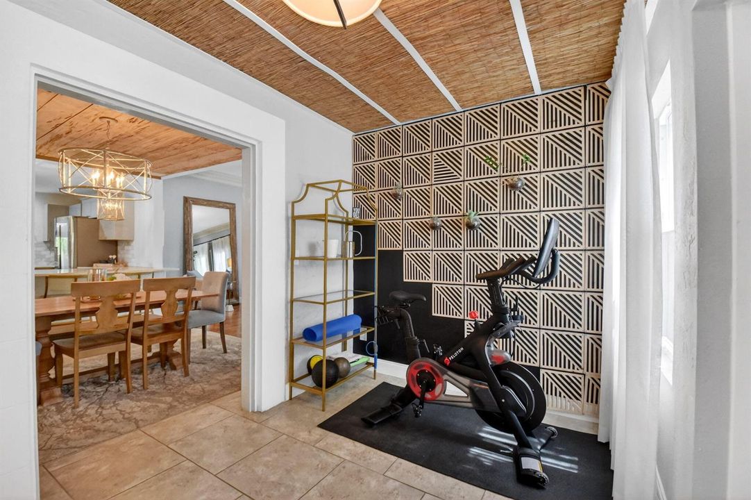 Fitness room