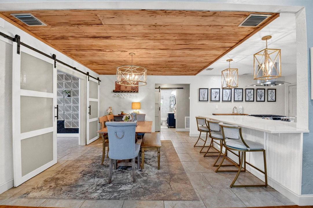 Dining area