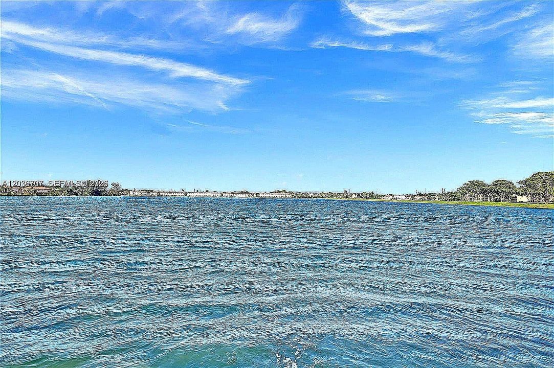 Lake front walking trail
