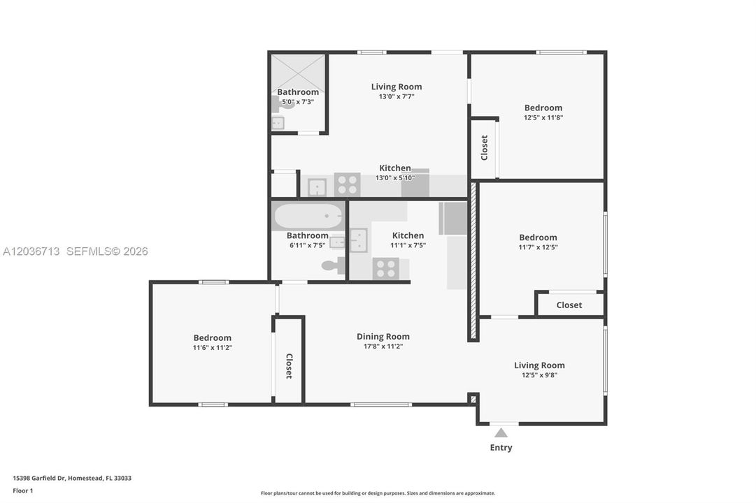 En Venta: $459,000 (3 camas, 2 baños, 1253 Pies cuadrados)