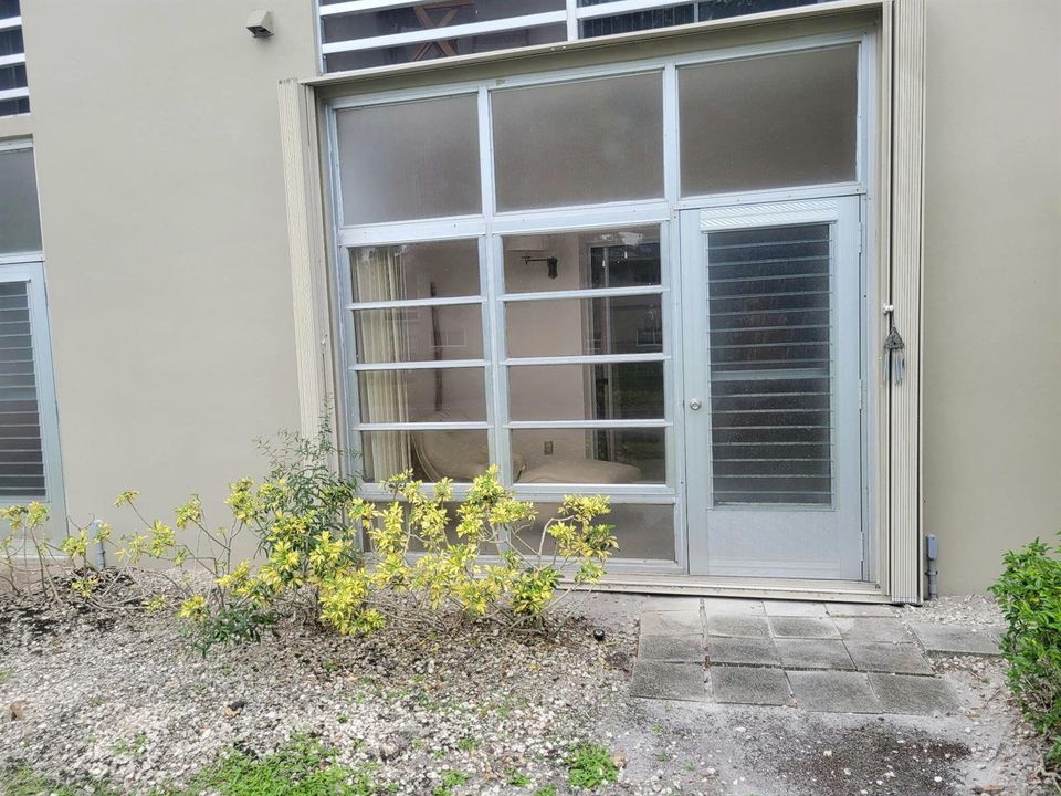 Porch entry to home