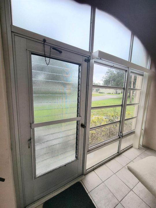 Back door