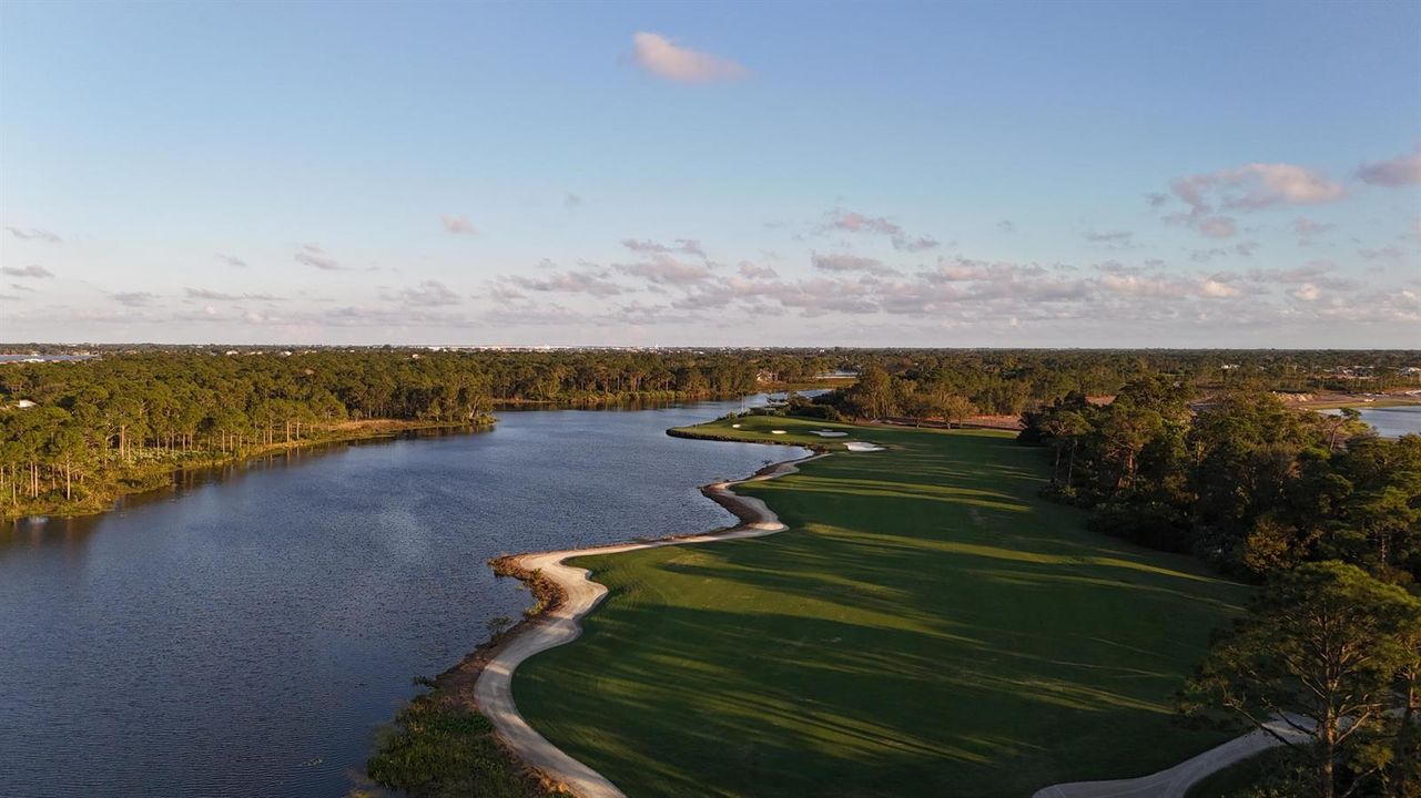 Golden Marsh - Hole 15 Sunset