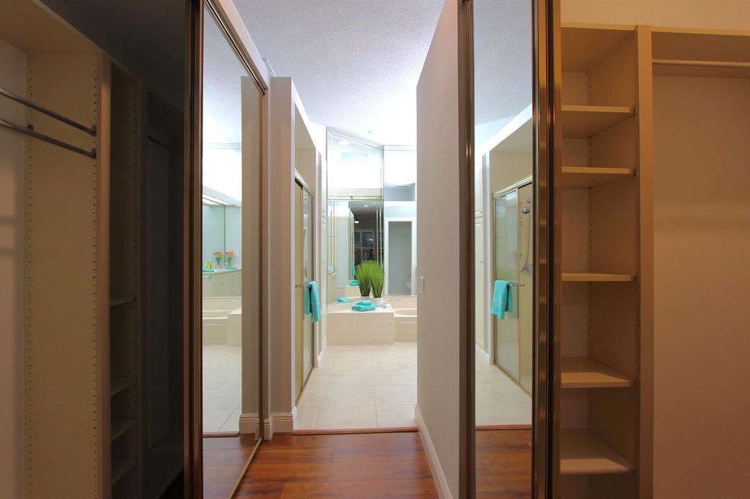Hallway to Walk-In Closet