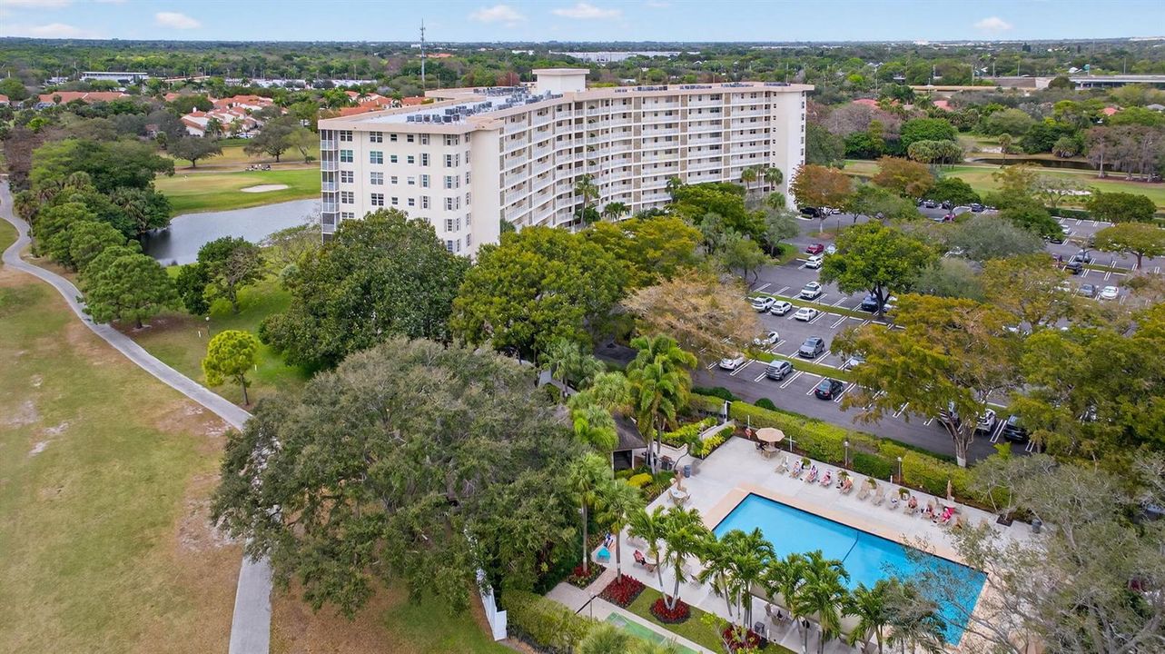 Pool & Building