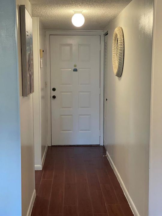 Front door Inside