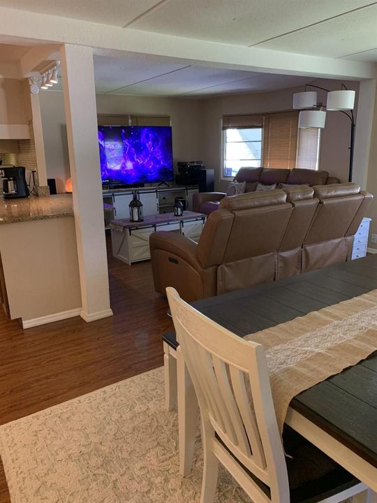Dining to Living Room