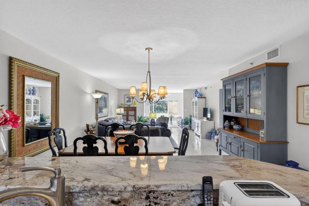 Expansive view open floorplan