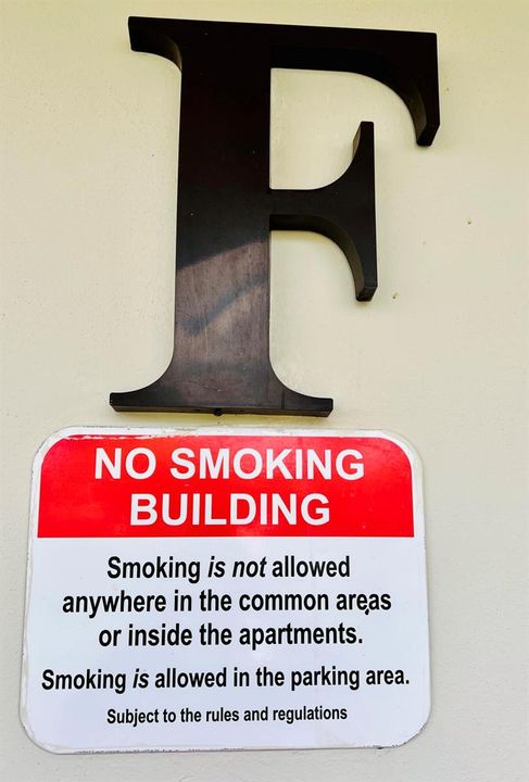 No Smoking Building