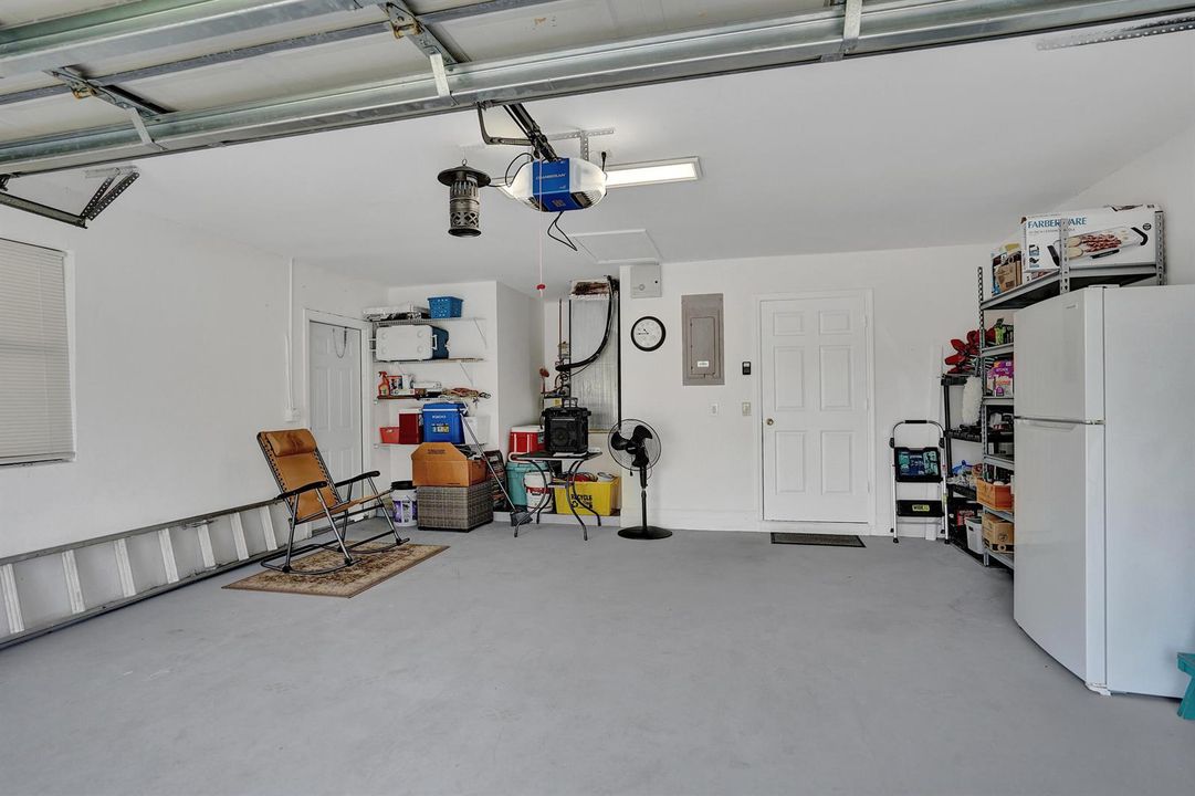 Garage with Side Door!