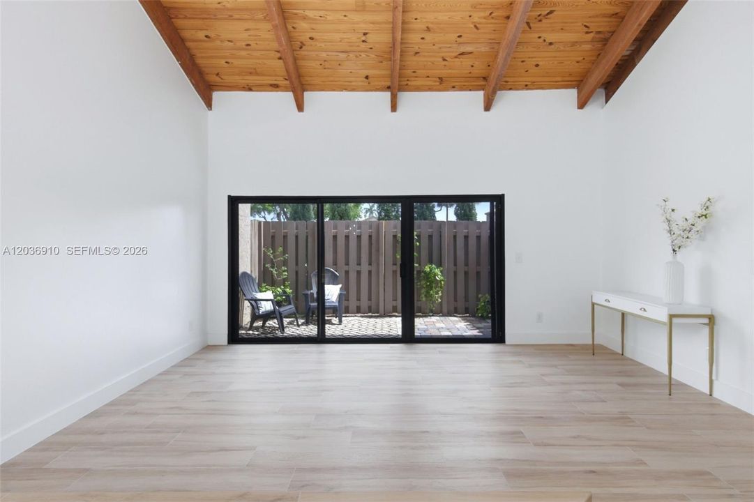 Front patio