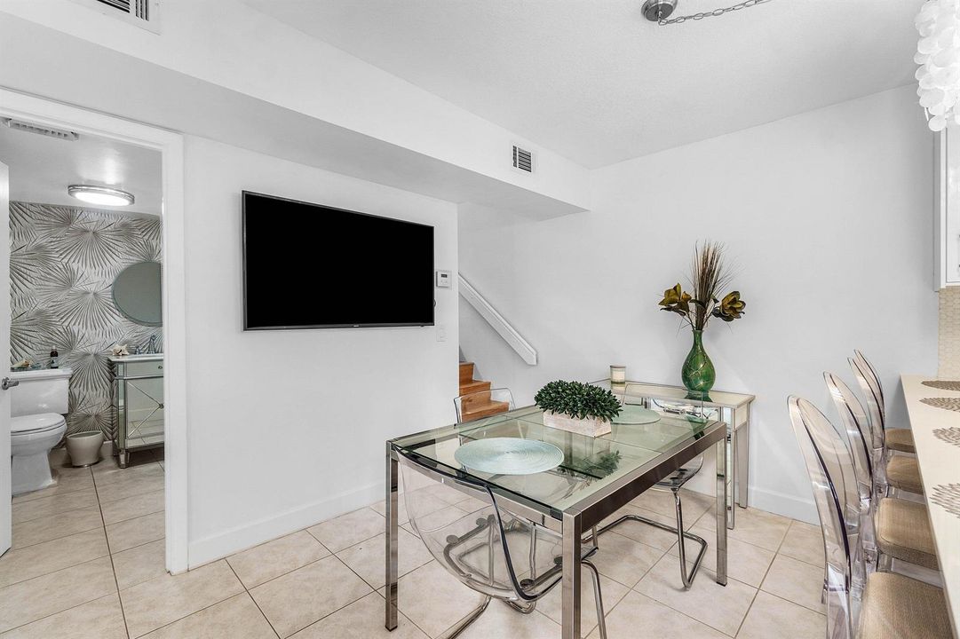 Dining area