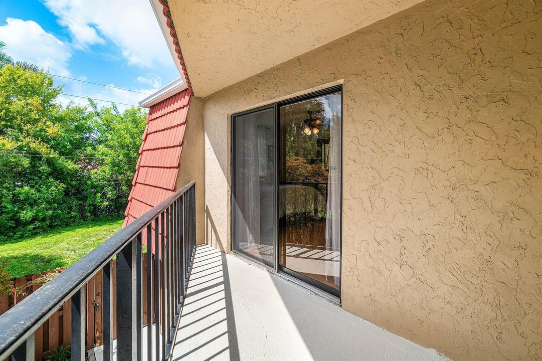Second Floor Balcony