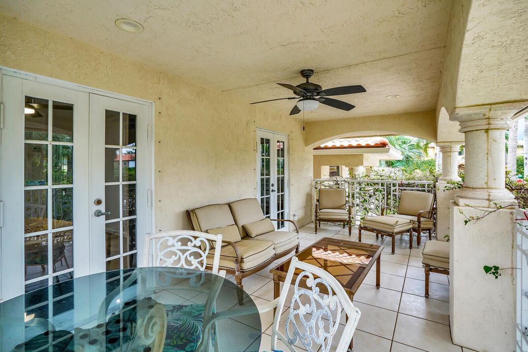 Upstairs Balcony