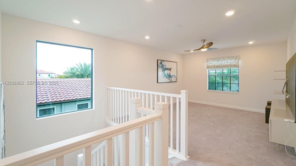 upstairs hallway