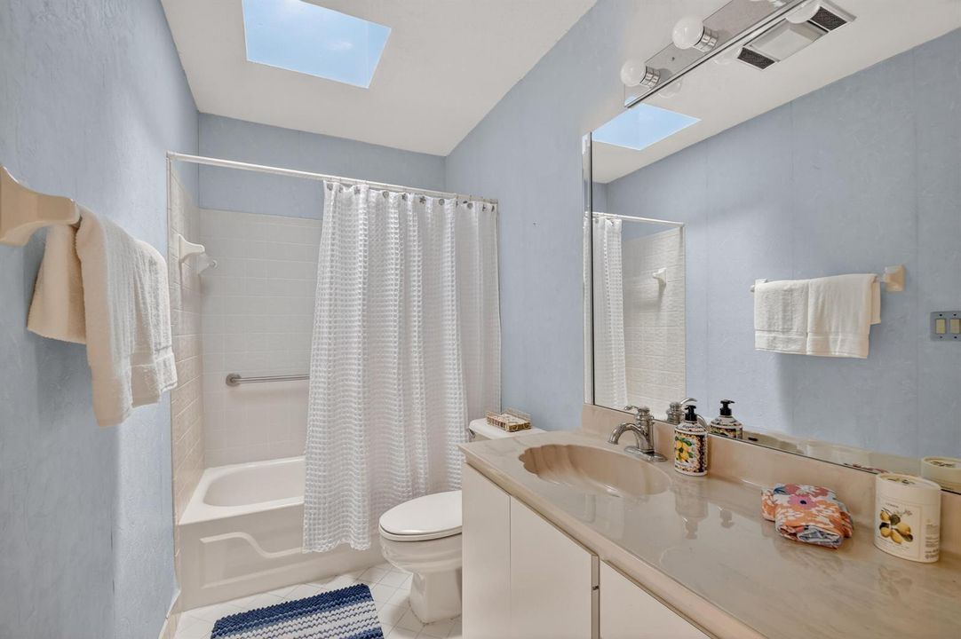 Guest Bath with Skylight